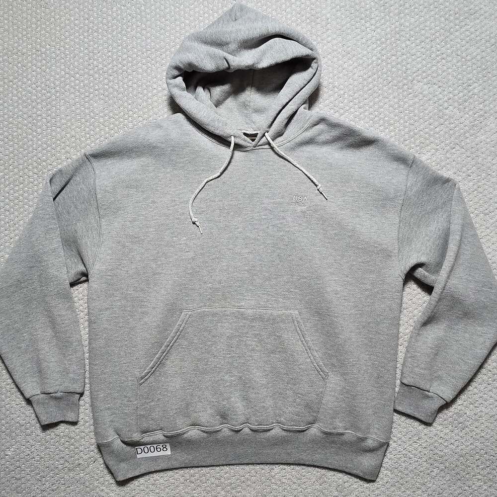Vintage USA Olympic JCPenney Exclusive Retailer Grey Embroidered Hoodie
